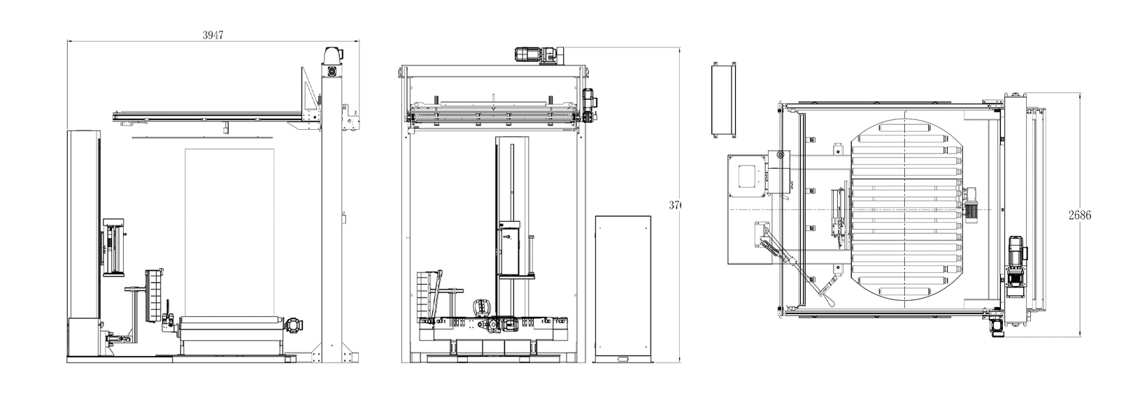 MP207B Fully automatic online capping machine(图1)