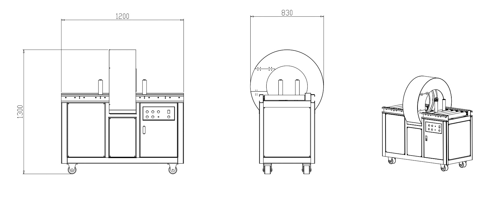 MH301 Horizontal Winding Machine(图1)
