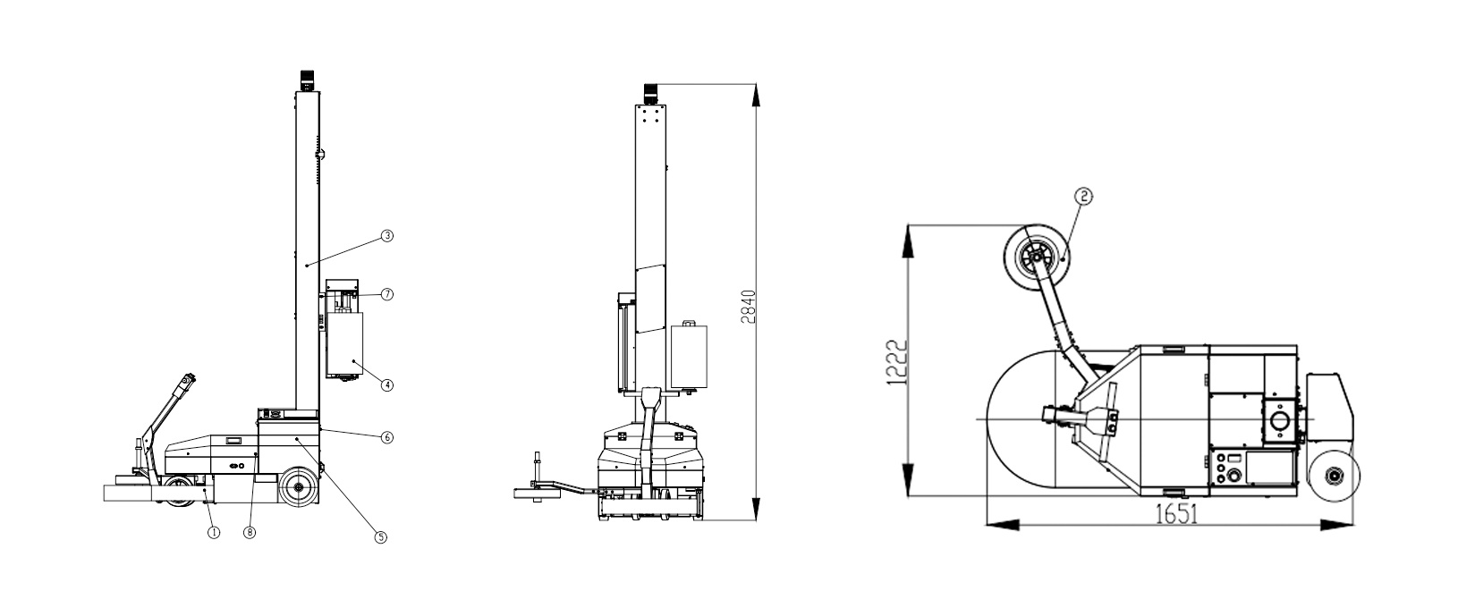 MB500 self-propelled winding machine(图1)