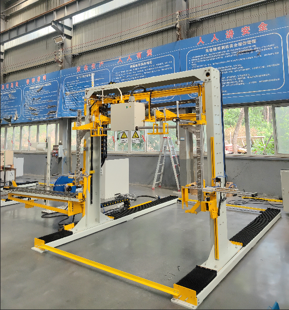 MT100-Top pressed vertical strapping machine(图1)